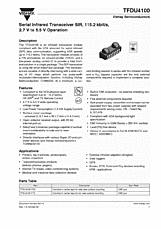 DataSheet TFDU4100 pdf